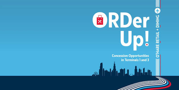 ORDer UP airport retail program website