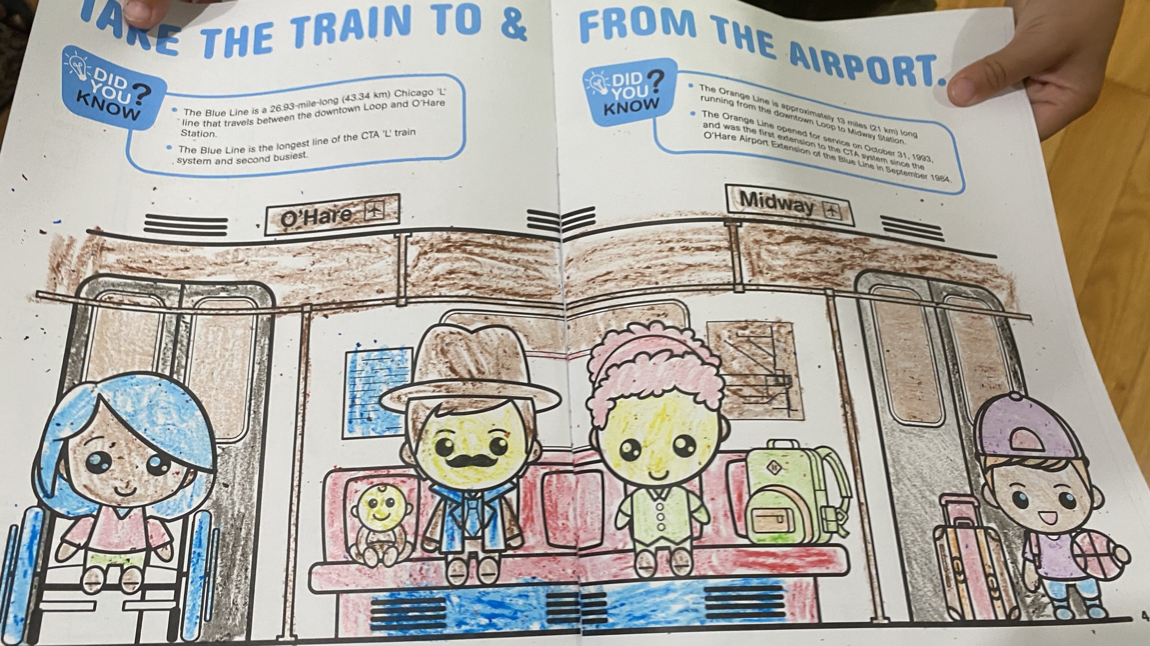 Completed Jr. Flight Crew coloring page